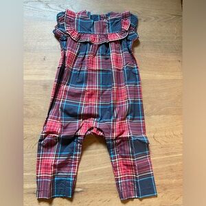 NWT Plaid Romper